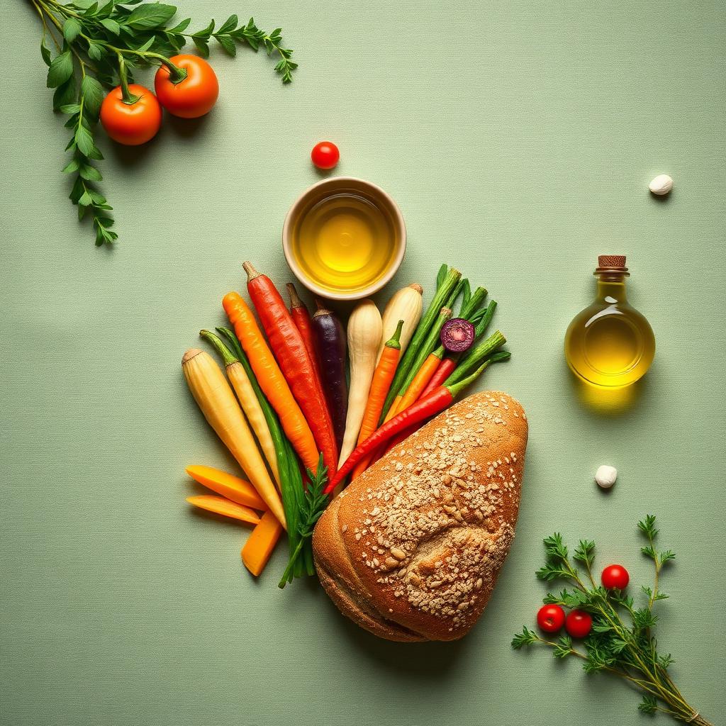 Alimenti freschi mediterranei